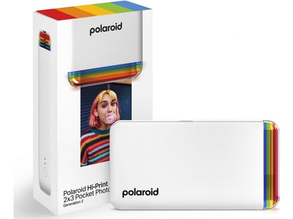 Polaroid Hi-Print 2x3 Pocket Photo Printer Gen 2 - White