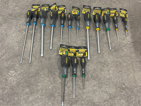 Stanley schroevendraaier set 15-delig FatMax