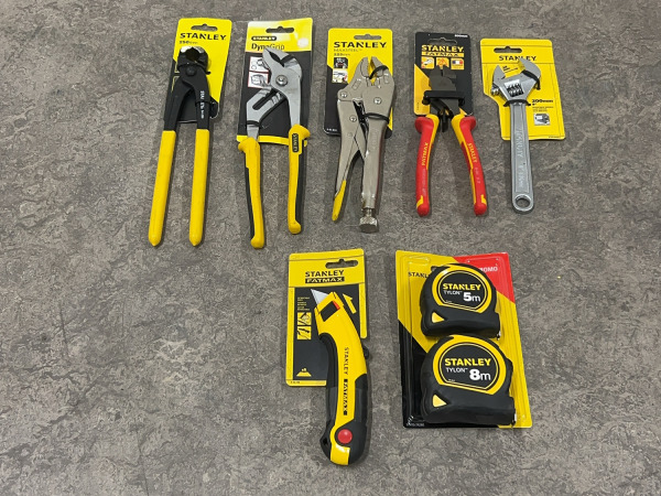 Stanley handgereedschap set 7-delig