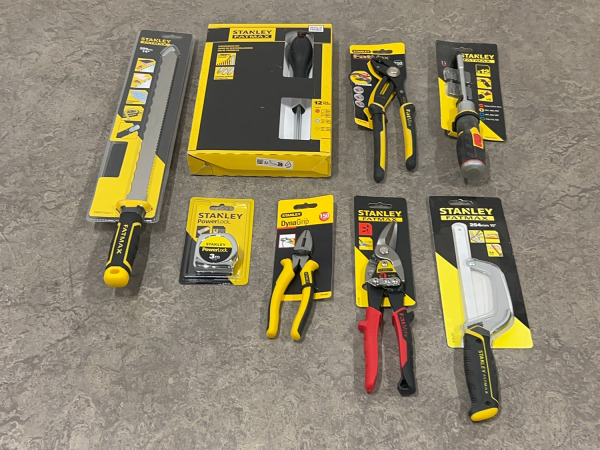 Stanley installatie- en tangenset 8-delig