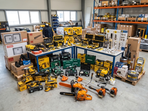 A-merk machines en gereedschappen | DeWalt, Stanley, Yale, Hikoki, McCulloch en meer!