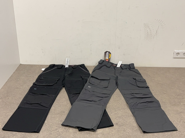 Dassy werkbroek maat 46 set 2-delig grijs/zwart