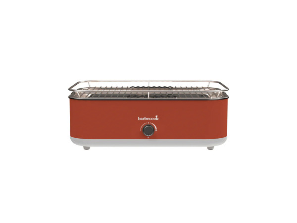Barbecook tafelbarbecue E-Carlo rood 42,5x33x16,5cm