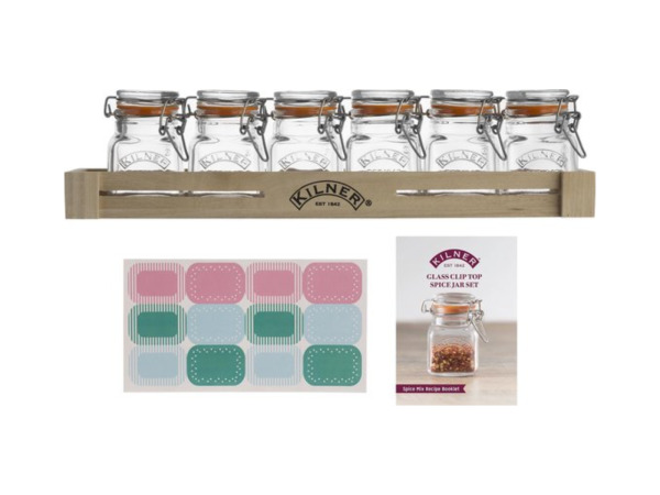 2x Kilner kruidenrek 35.5x9x10cm