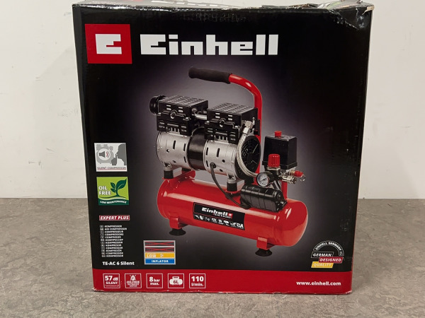Einhell compressor TE-AC 110/6 Silent Plus