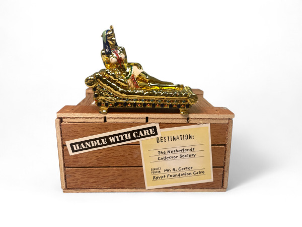 Must-Have! Goudkleurig Egyptisch Cleopatra Beeldje 