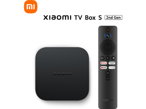Xiaomi TV Box S 2nd Gen 4K Ultra HD - Google TV