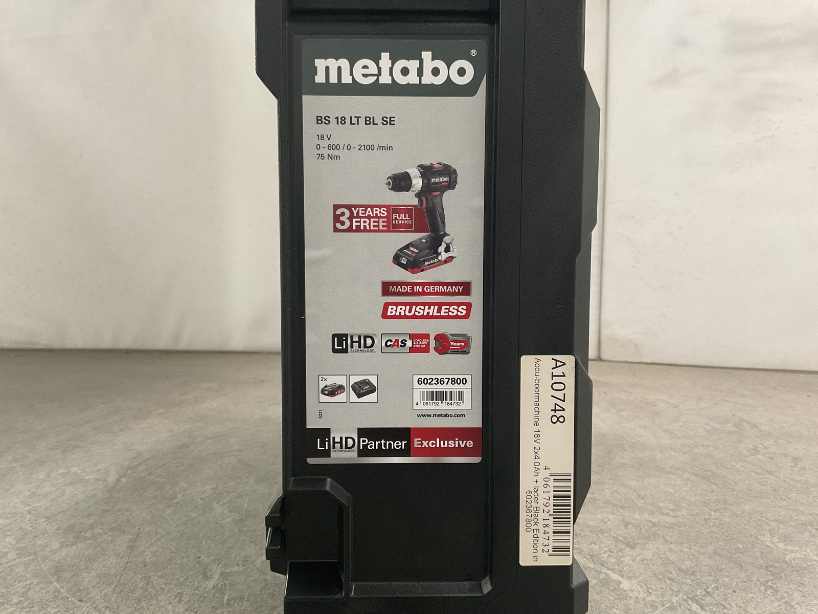 metabo-bs-18-lt-bl-se-accu-schroefboormachine