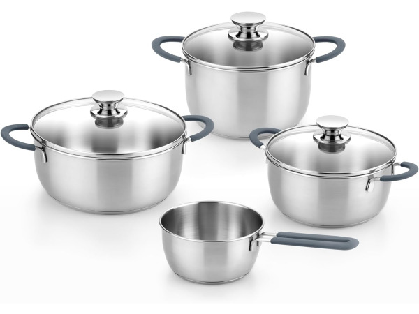 BRA Master | 7-delige kookset - 18/10 RVS - inductie