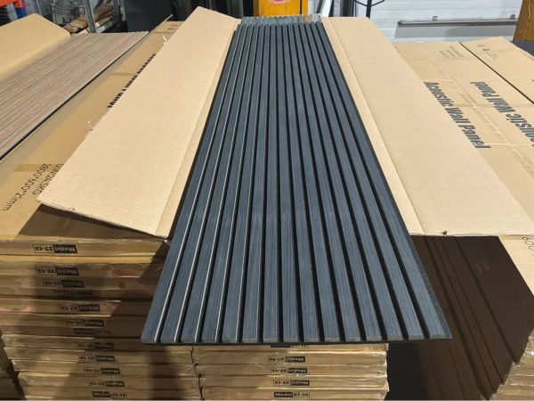 3x Akoestisch Wandpaneel ZWART 2800X600 