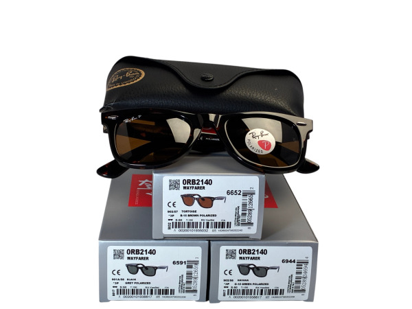 Ray-Ban | Exclusieve Set van Drie Iconische Wayfarer