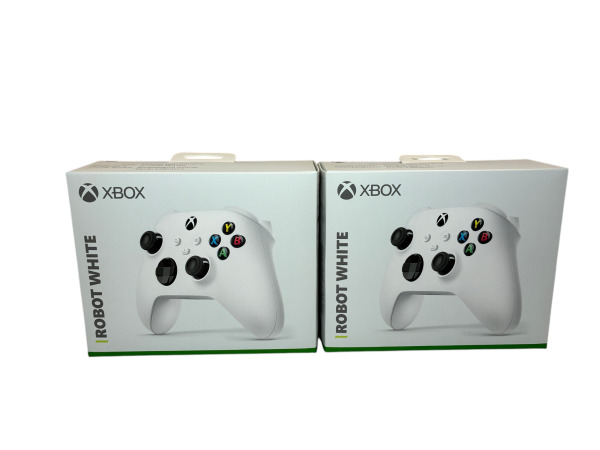 2x Microsoft | Robot White Xbox Wireless Controller