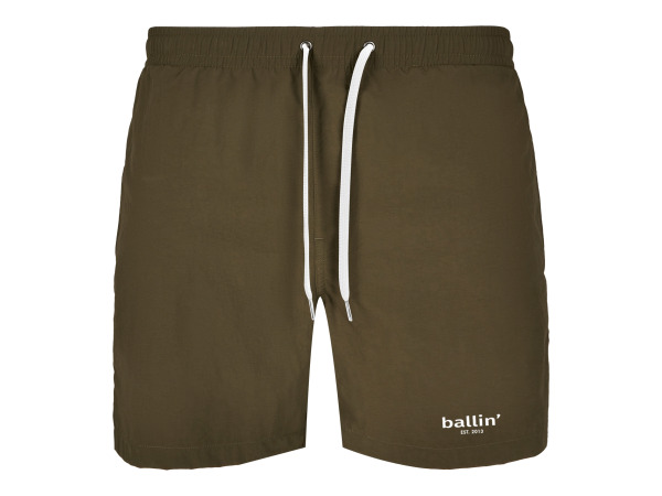 Ballin Est. 2013 Small Logo Zwembroek Army - S