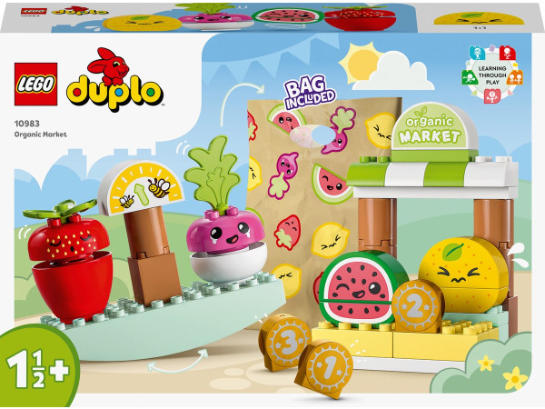 LEGO DUPLO Mijn Eerste Biomarkt Bouwset - 10983
