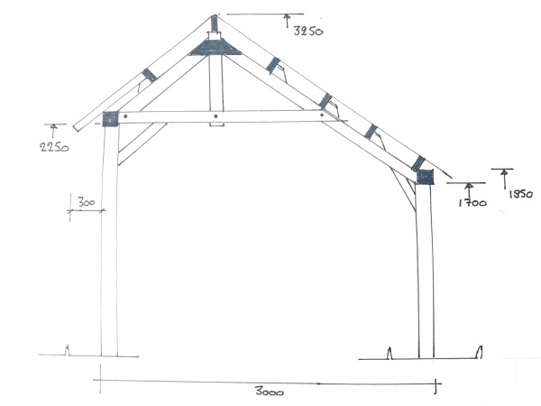 douglas-kapschuur-met-dakpanplaat-779x360x325-cm