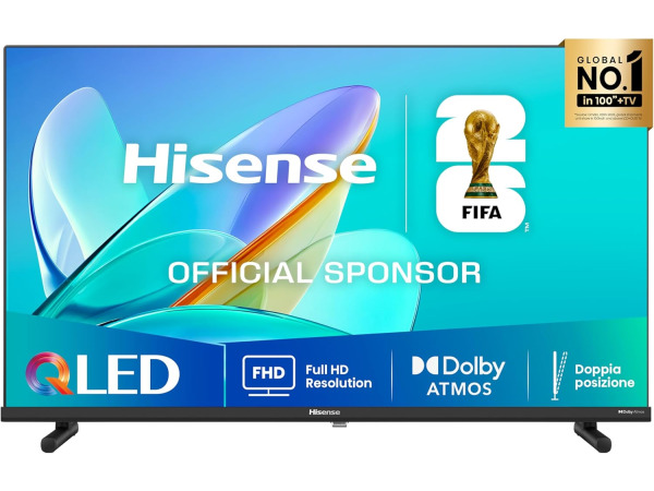 (Schade) Hisense QLED Full HD Smart TV - 40E53QT - 40 inch
