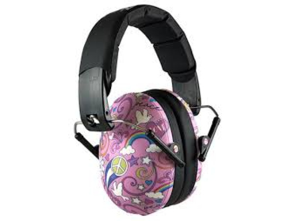 BANZ EM044 kids earmuffs gehoorbescherming Peace Doodle