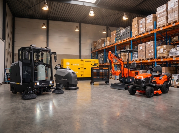 Machines, gereedschappen en stroomvoorzieningen 