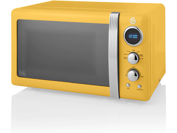Swan Retro SM22030YEL Digitale magnetron - 20L - 800W