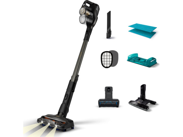 Philips 8000 Aqua Plus XC8347/01 - Steelstofzuiger en Dweil