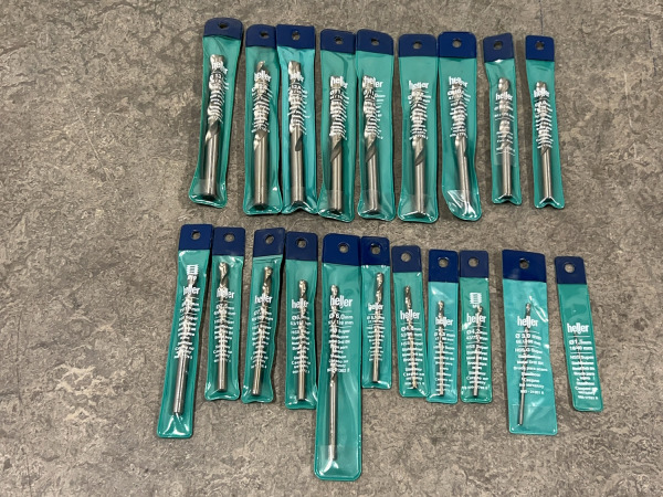 Heller staalboor set 20-delig