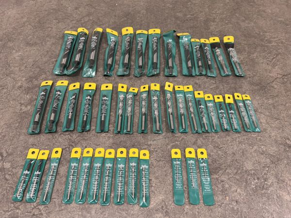 Heller houtboren set 44-delig
