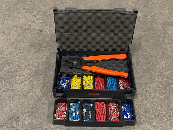 Knipex krimp-assortiment voor kabelverbinder