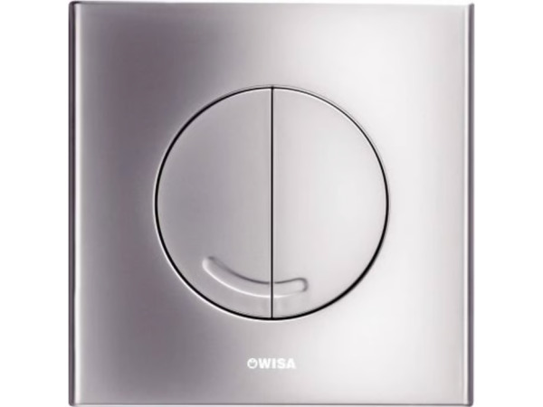 Wisa Argos bedieningspaneel mat chroom tbv Wisa XF/XS