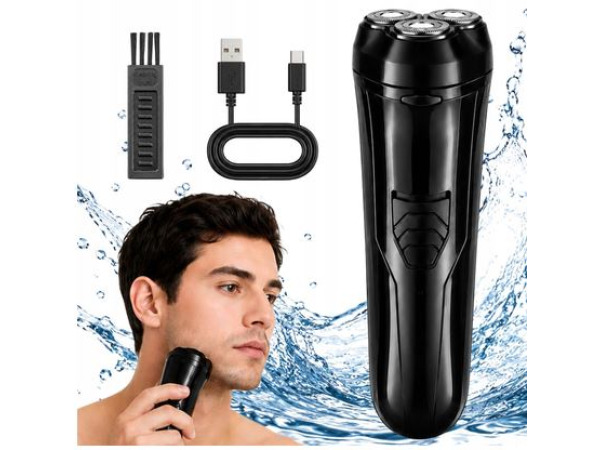 Heren USB waterdicht elektrisch nat en droog scheerapparaat 