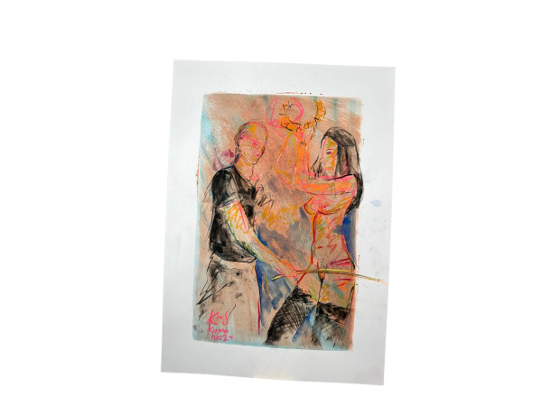 Koes Komo | Exclusief Gesigneerd Erotisch Kunstwerk 2024