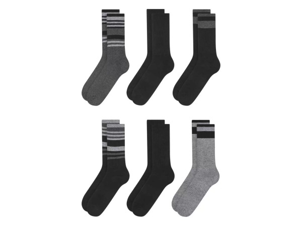 5x Weatherproof Vintage sokken 6-paar maat 41-46 grijs
