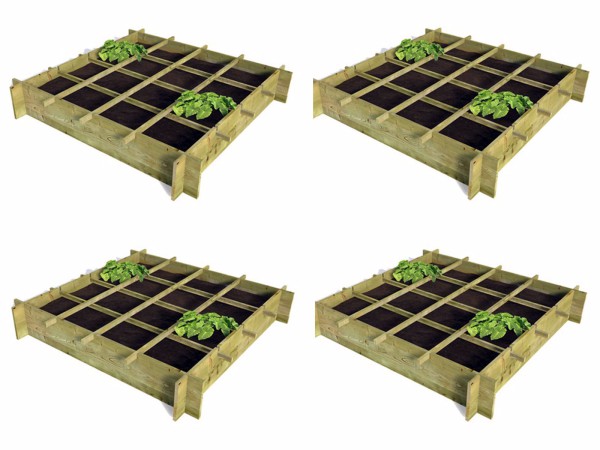 4x-moestuinbak-met-gronddoek-120x120x18-cm