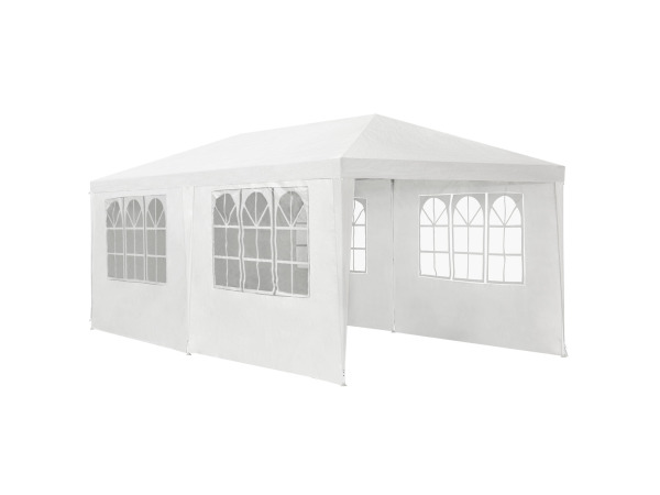 Partytent met zijwanden 3x6m wit