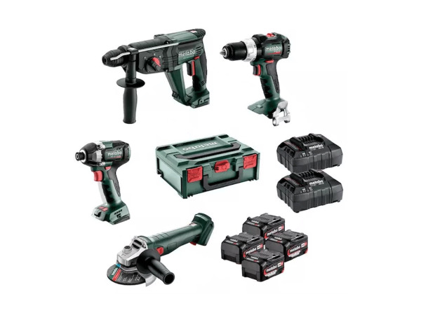 Metabo combo set 5,2Ah 18V 4.4.2