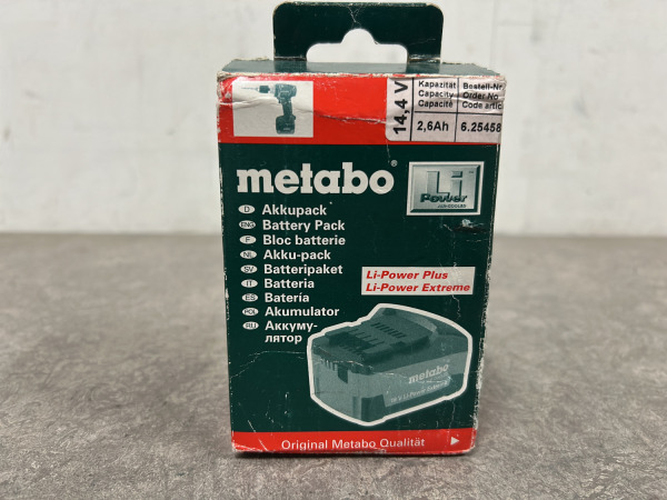 Metabo accu 14,4V 2,6Ah Li-Power