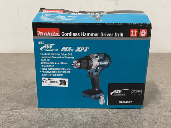 Makita accu klopboormachine 18V body DHP489Z
