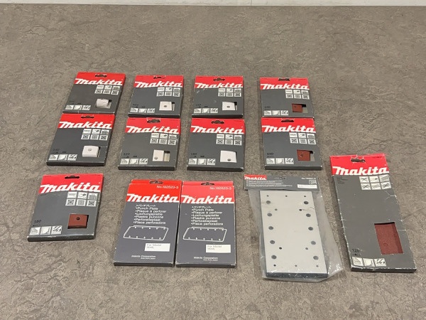 Makita schuurpapier set 13-delig