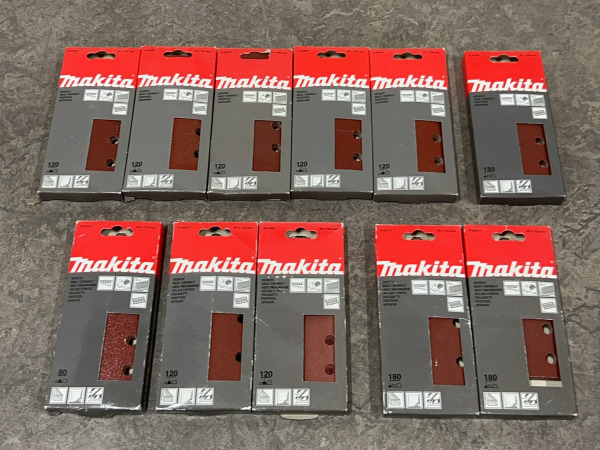 Makita schuurpapier set 11-delig