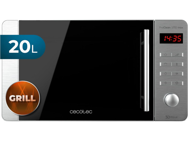 Cecotec ProClean 5110 magnetron en Grill 800W -  20L