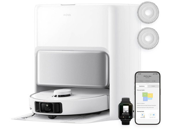 MOVA P50 Pro Ultra Robotstofzuiger met Dweilfunctie (Schade)