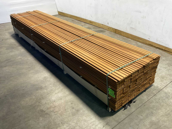 25x ThermoWood Ayous Rib3 gevelbekleding 420x14x1,7cm