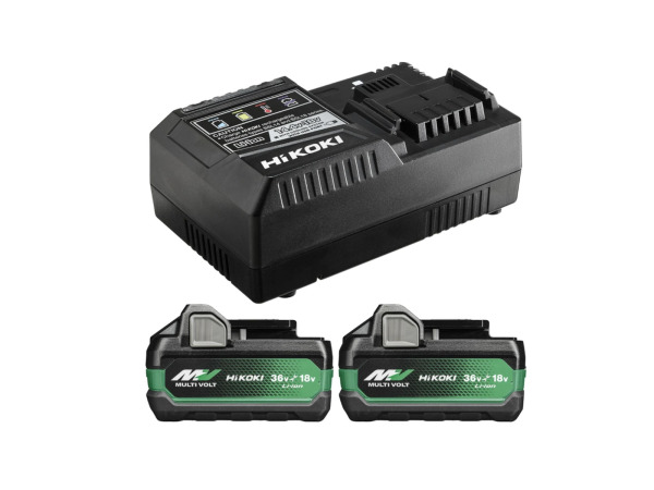 Hikoki accu en lader boosterpack 36V MultiVolt