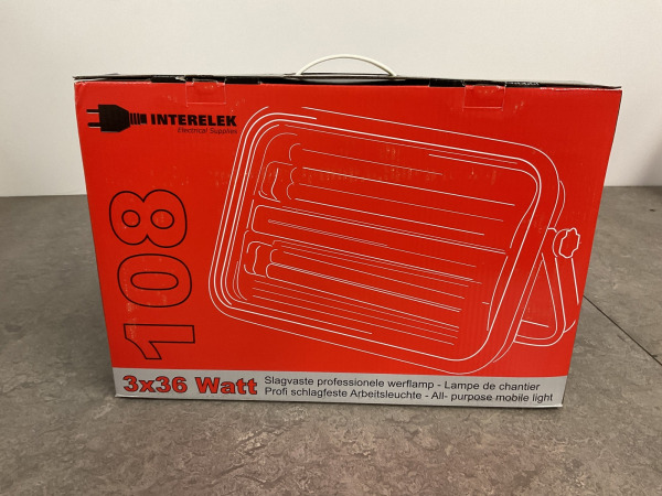 Interelek bouwlamp H07RN-F 3x1,5mm²
