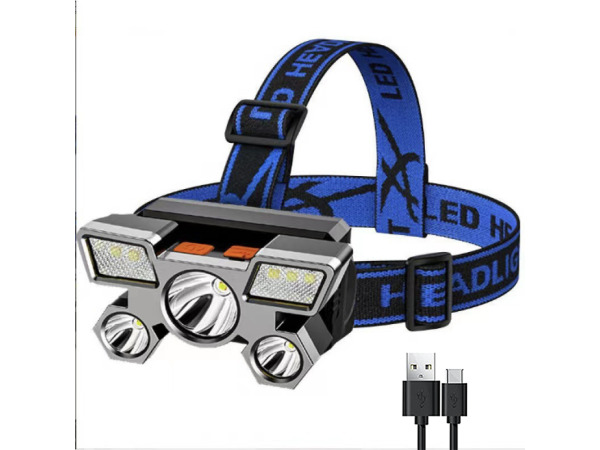 Ultra Krachtige LED Hoofdlamp USB-C Oplaadbaar
