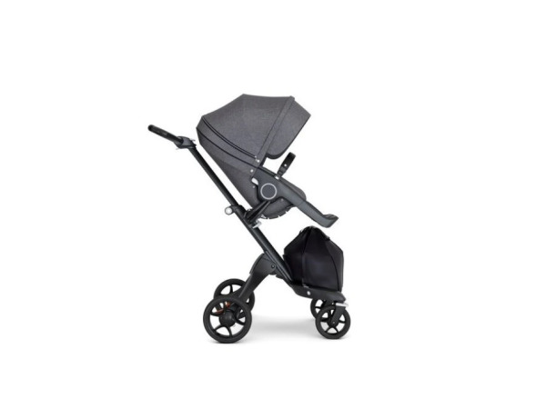 Stokke XPLORY Black Melange BLK Hdl - Luxe kinderwagen