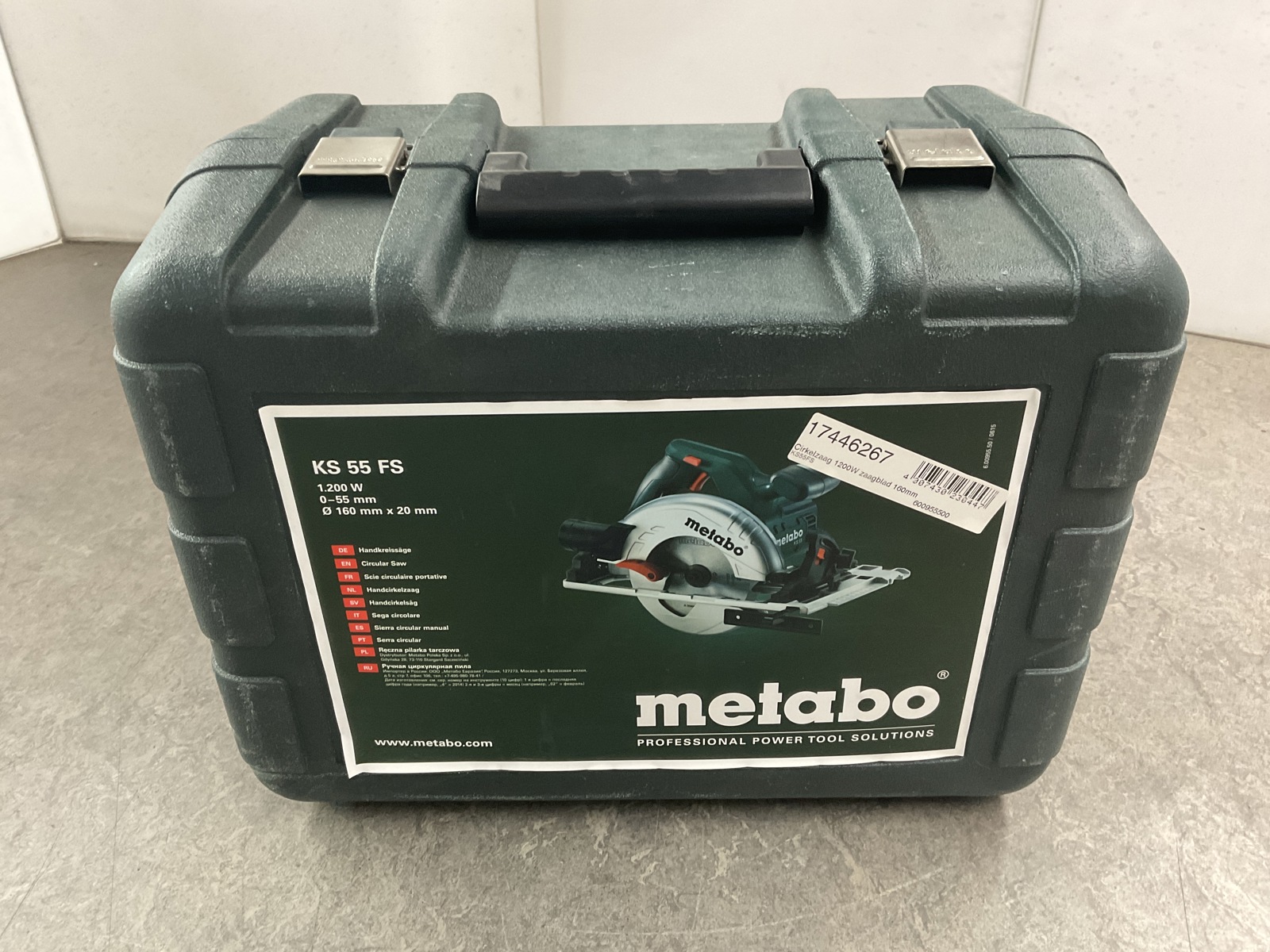 metabo-cirkelzaag-ks-55-fs