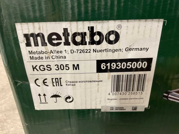 metabo-afkortzaag-kgs-305-m