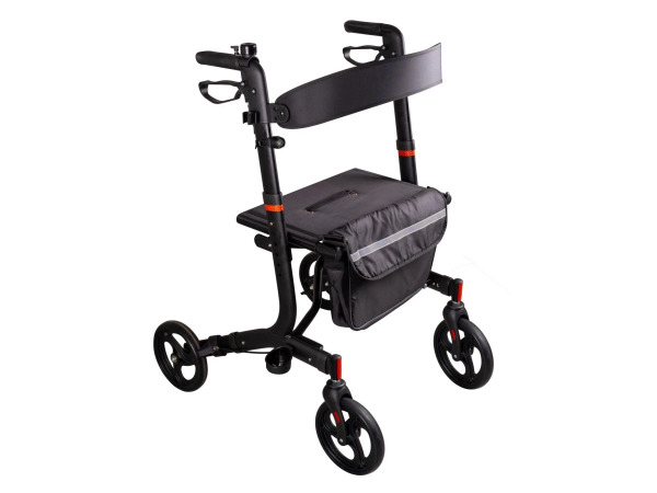 Ridder opvouwbare rollator/loopwagen met 4 wielen