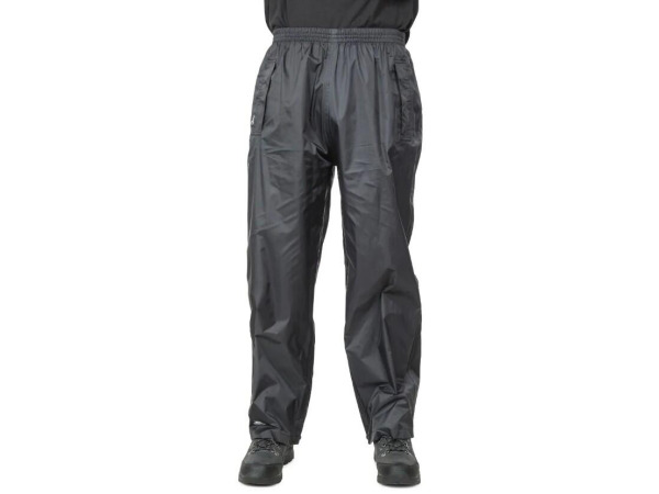 Trespass Qikpac unisex regenbroek/overtrouser Flint