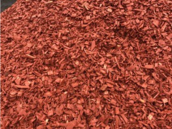 Agricon Holzhackschnitzel rood 50L houtsnippers